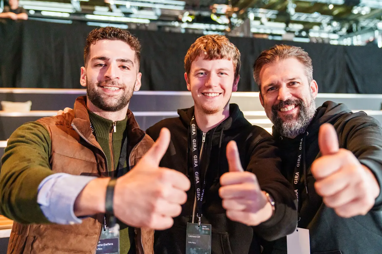 HalloPetra-Team als Gira Aktiv Partner beim Gira Club 2025 in Düsseldorf