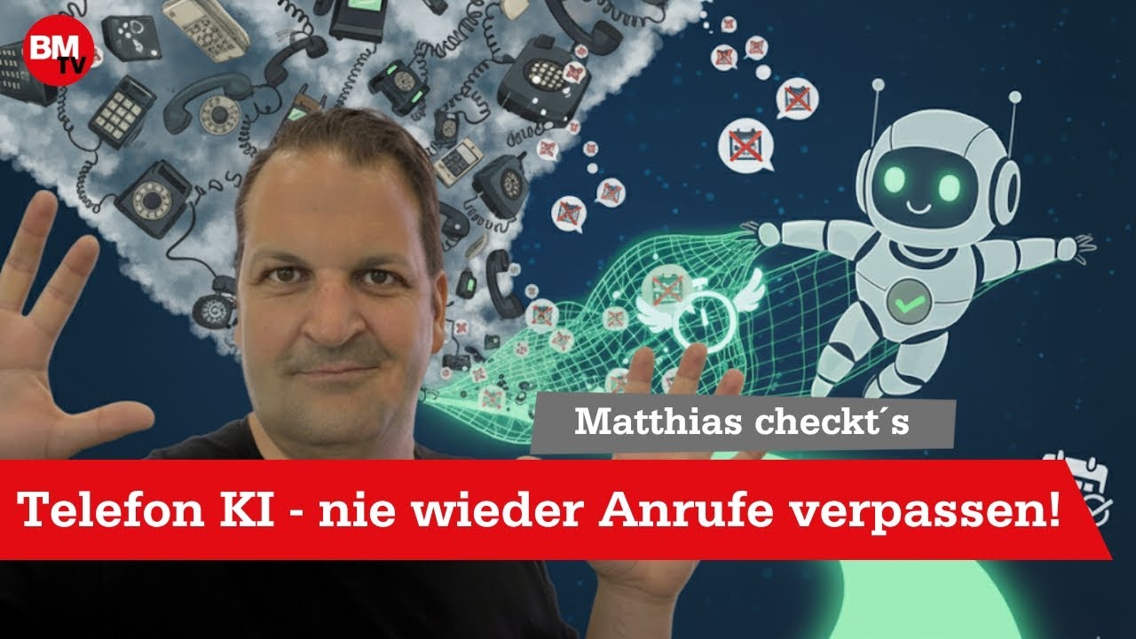 Videovorschau: Telefon-KI im Test: HalloPetra im Handwerksbetrieb, Matthias checkt’s für Schreiner & Tischler